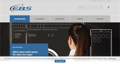 Desktop Screenshot of ebs-software.at
